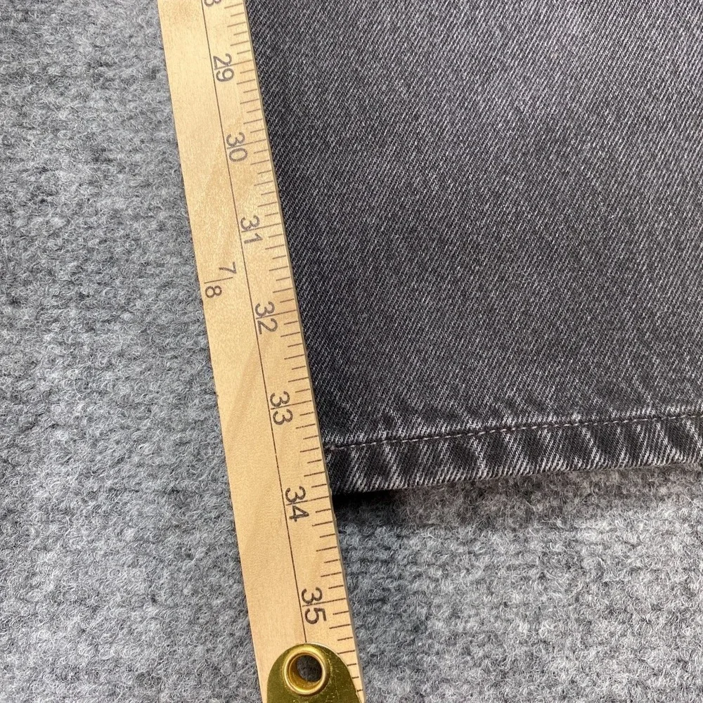 Vintage Levis Jeans Men‎ 34x34 Black 501 Button Classic Straight Y2K Tag 36x34